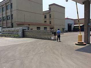 浙江中環(huán)銅業(yè)有限公司選用紹興出安智能伸縮門