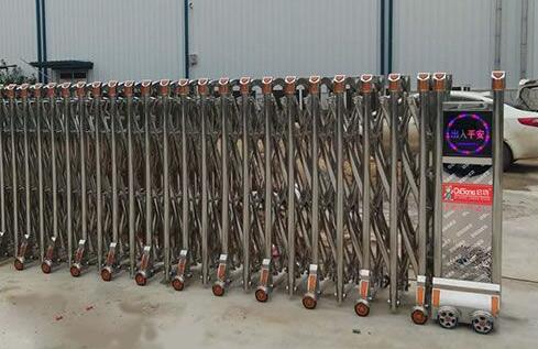 紹興出安智能電動(dòng)伸縮門(mén)被紹興榮懷學(xué)校啟用