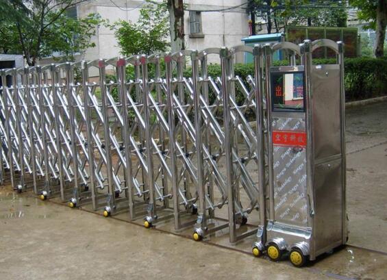 紹興柯橋水務集團有限公司選用紹興出安智能伸縮門