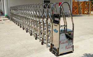 揚(yáng)州泰達(dá)環(huán)保有限公司電動(dòng)伸縮門(mén)案例