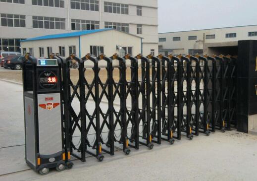 臺(tái)州出安智能為浙江神能科技股份有限公司添上電動(dòng)伸縮門(mén)