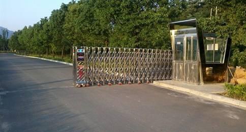 臺州出安智能伸縮門成功落地臺州市環(huán)美環(huán)保工程技術(shù)有限公司