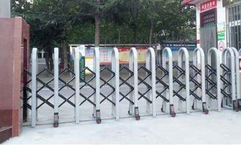 臺州出安智能電動伸縮門成為臺州市順意汽車零部件有限公司的門柱