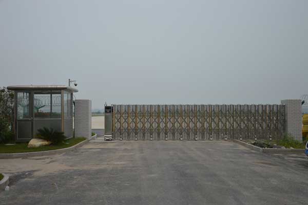 慶賀鎮(zhèn)江出安智能伸縮門進駐鎮(zhèn)江機場