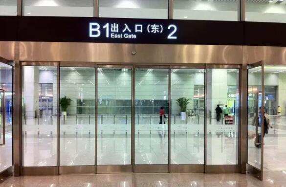 南寧玻璃感應(yīng)門