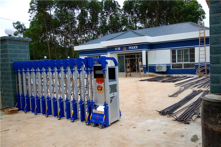 熱烈祝賀南寧出安智能電動(dòng)伸縮門進(jìn)駐南寧高鐵派出所