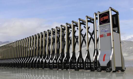 金華出安智能伸縮門進駐金華春光橡塑科技股份有限公司