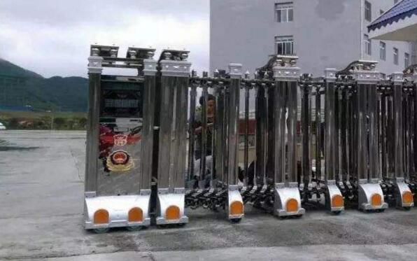 金華出安智能電動(dòng)伸縮門順利進(jìn)駐金華市金盾實(shí)業(yè)有限公司