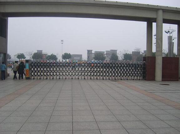 滄州出安智能電動伸縮門在江源線纜有限公司的應(yīng)用工程