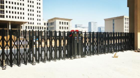 邯鄲出安智能電動伸縮門點綴邯鄲漢光重工