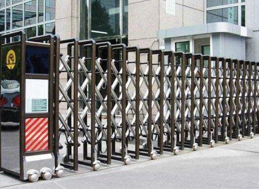 邯鄲出安智能伸縮門給邯鄲市職教中心項目不一樣的體驗