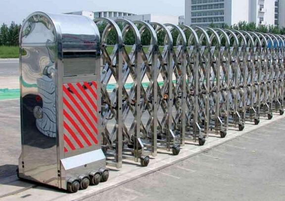 邯鄲海洋公園應用邯鄲出安智能電動伸縮門