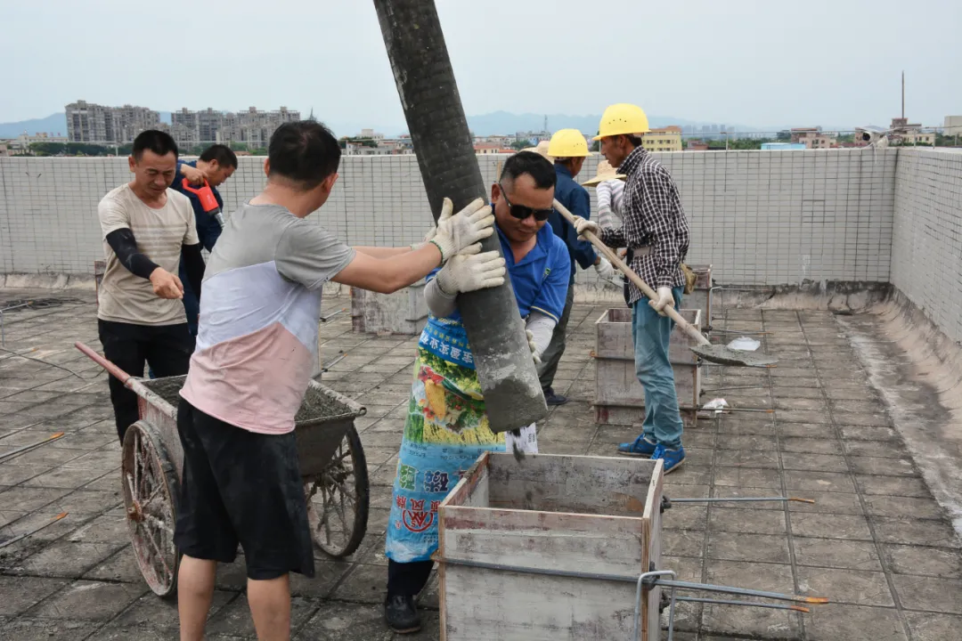 黃榮高董事長下達指令“開工！”