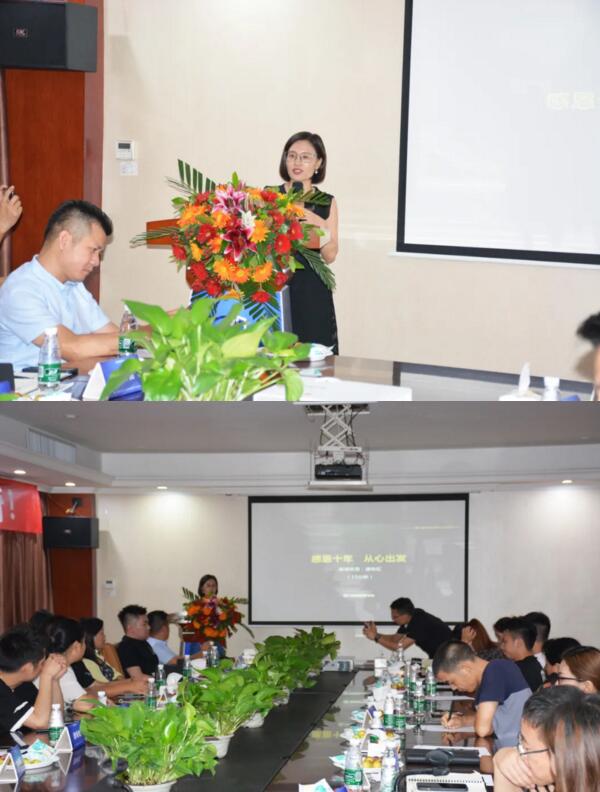 南海榮高店唐詠虹女士講述了其加入榮高門窗的十年