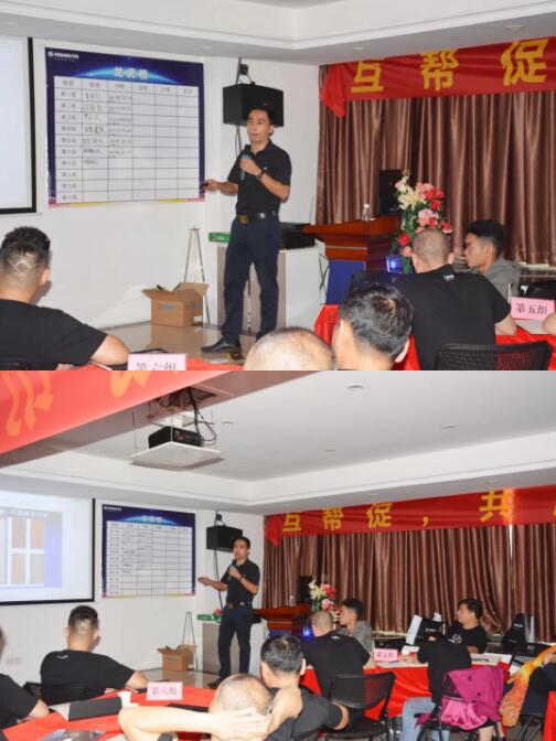 榮高商學院王志行導師將榮高入戶門全系列產(chǎn)品結(jié)構(gòu)以及產(chǎn)品特點賣點開展了詳細的剖析和歸納