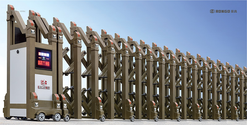 輝騰001C鋁合金伸縮門