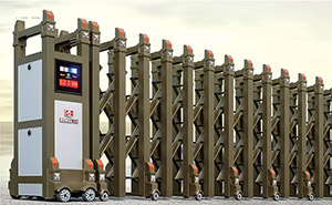 鋁合金伸縮門 - 輝騰003C鋁合金伸縮門