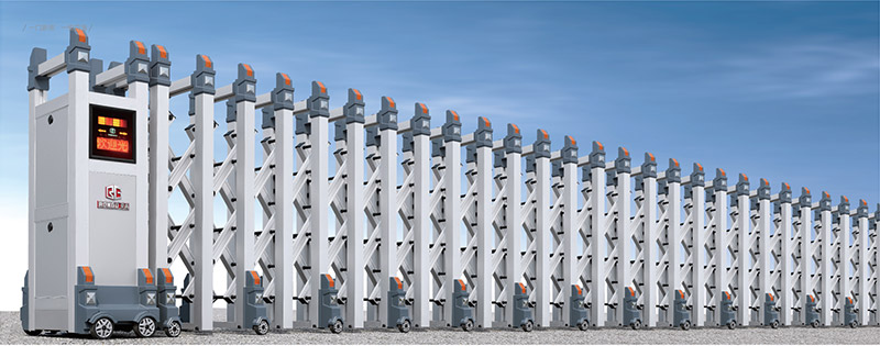 輝騰003D鋁合金伸縮門