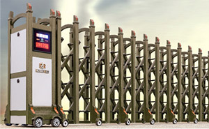 鋁合金伸縮門(mén) - 輝騰006C鋁合金伸縮門(mén)