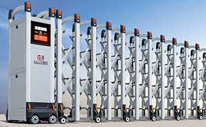 鋁合金伸縮門(mén) - 和諧614B鋁合金伸縮門(mén)