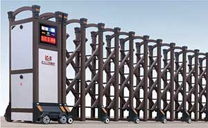 鋁合金伸縮門 - 和諧612B鋁合金伸縮門