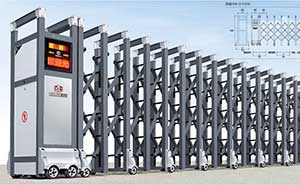 鋁合金伸縮門 - 和諧308A鋁合金伸縮門