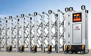 鋁合金伸縮門(mén) - 騰龍100B鋁合金伸縮門(mén)