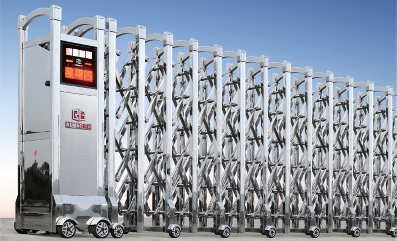 精鋼G504不銹鋼伸縮門