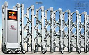 不銹鋼伸縮門 - 精鋼G502不銹鋼伸縮門