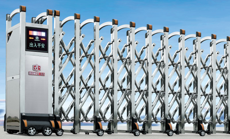 精鋼G150（三排）不銹鋼伸縮門