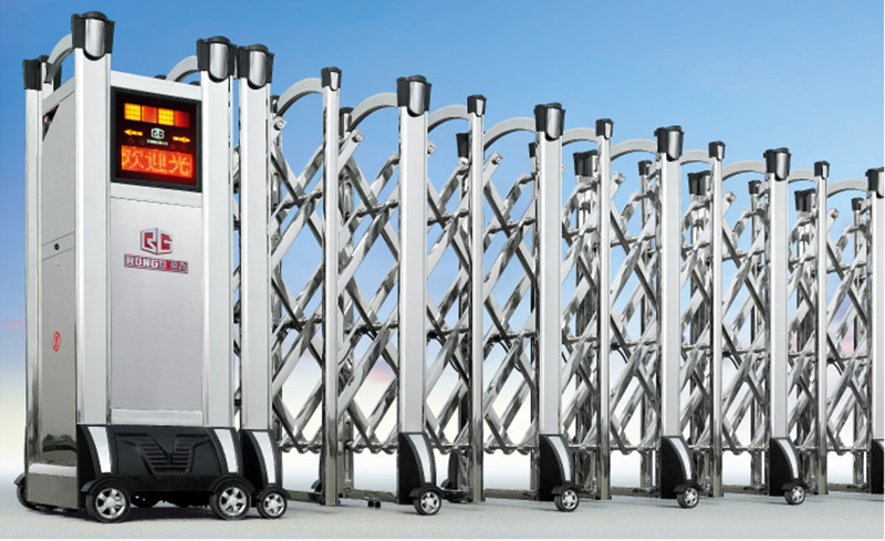 精鋼G209（三排）不銹鋼伸縮門