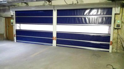 呼和浩特出安智能快速卷簾門進駐內蒙古交通指揮中心