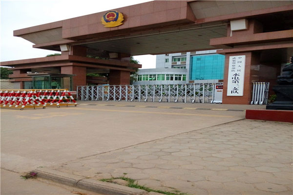 喜迎岳陽出安智能電動伸縮門進(jìn)駐岳陽武警三支隊