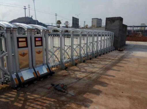 感謝茂名合富花園選用茂名出安智能伸縮門