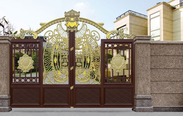 喜迎遵義出安智能鋁藝大門進駐保利未來城市