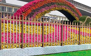 鋁藝護欄 - FGL 護欄（紅古銅色）