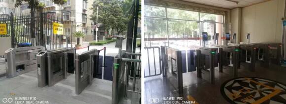 捷順為學(xué)院上線57臺(tái)智能擺閘3902A+Y10人臉識(shí)別設(shè)備+2臺(tái)訪客機(jī)