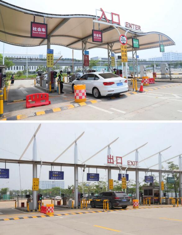 深圳機(jī)場(chǎng)P1-P3采用捷順無(wú)人值守解決方案