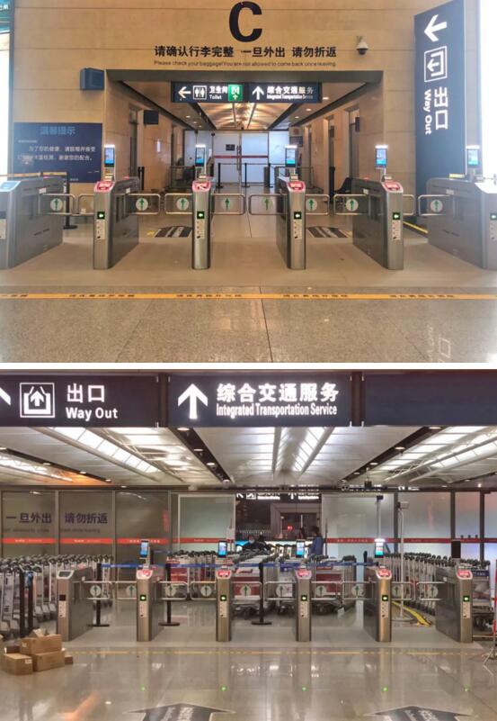 捷順JSTZ3905B非標通道閘+Y08A掃碼+身份證閱讀器系統(tǒng)設備