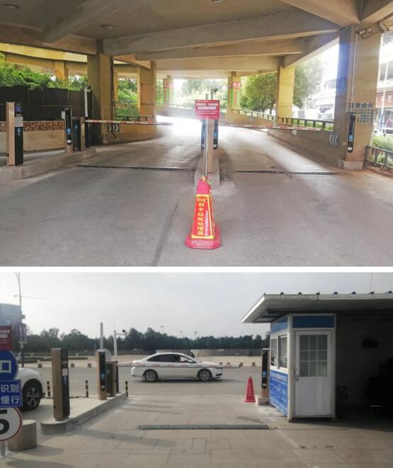 捷順通道閘JSTZ3405A，搭配人臉識別Y10門禁