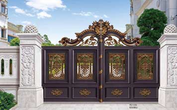 庭院別墅大門 - 豪華平開庭院大門PK1006