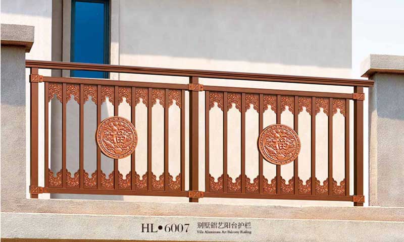別墅鋁藝陽臺(tái)護(hù)欄HL6007