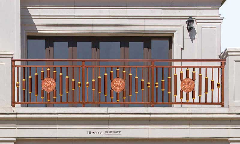 別墅鋁藝陽臺(tái)護(hù)欄HL6006