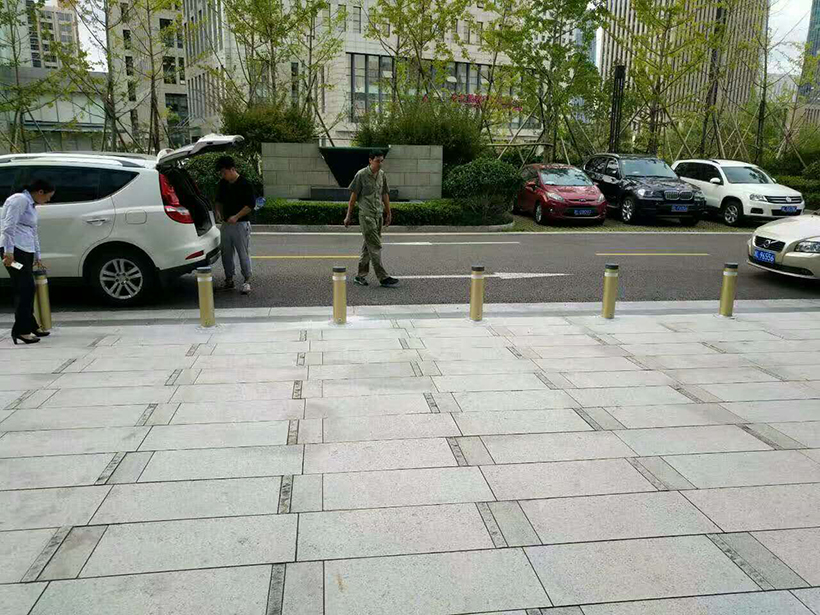 湖州出安智能升降柱進(jìn)駐湖州百合公寓物業(yè)服務(wù)中心