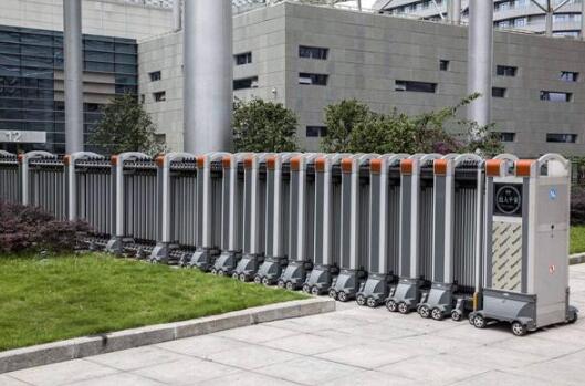 新城海上風華大門口成功安裝湖州出安智能伸縮門