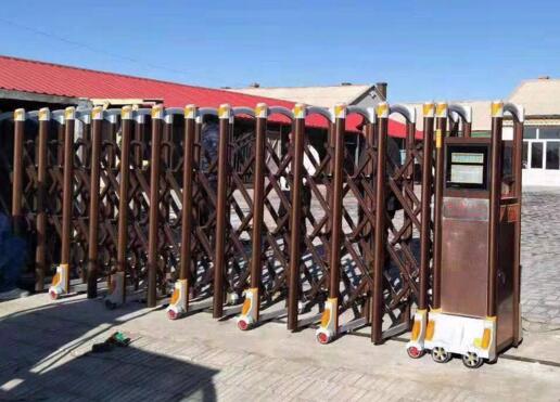 湖州出安智能電動(dòng)伸縮門成功牽手湖州市東風(fēng)小學(xué)