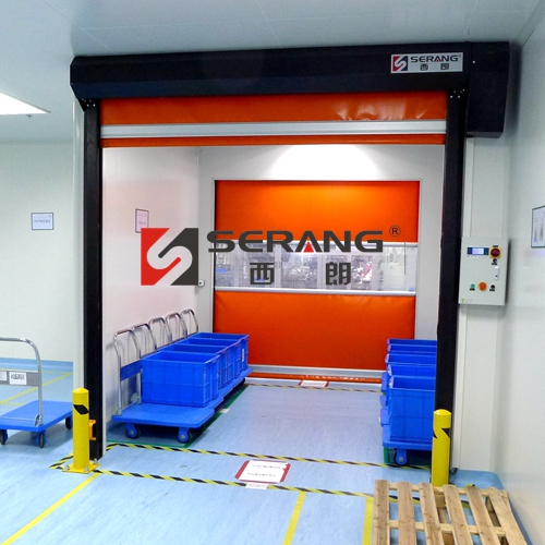 泰州緩沖間防塵好的快速卷簾門