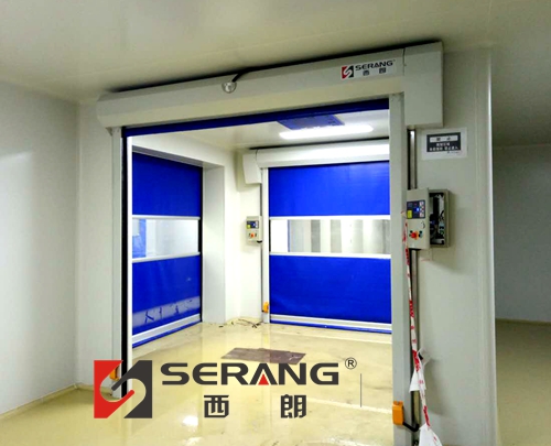 常熟電動(dòng)PVC快速卷簾門