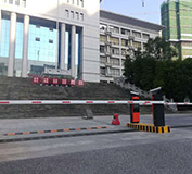 郴州市林業(yè)局車牌識別系統(tǒng)、伸縮門、道閘、崗亭工程安裝