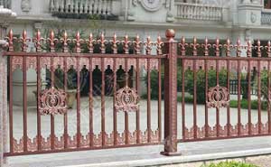 揭陽寶德時代華府圍墻護欄案例